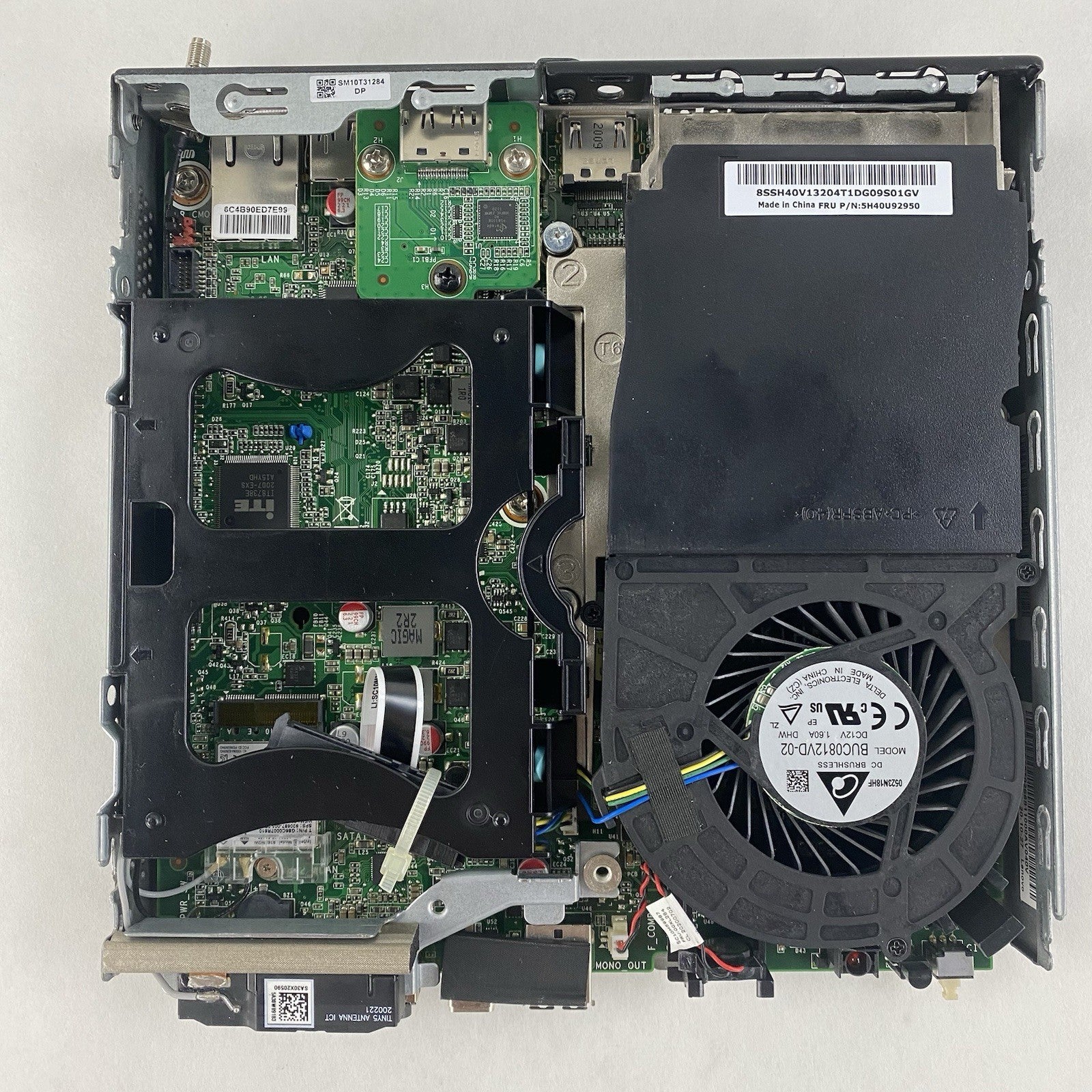 Lenovo ThinkCentre M75q Micro AMD Ryzen 5 Pro 3400GE 3.3GHz 8GB RAM No HDD OS AC