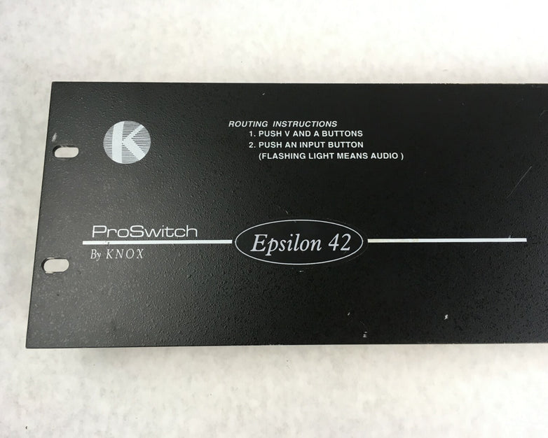 Knox ProSwitch Epsilon 42 4x2 Audio Video Control Board