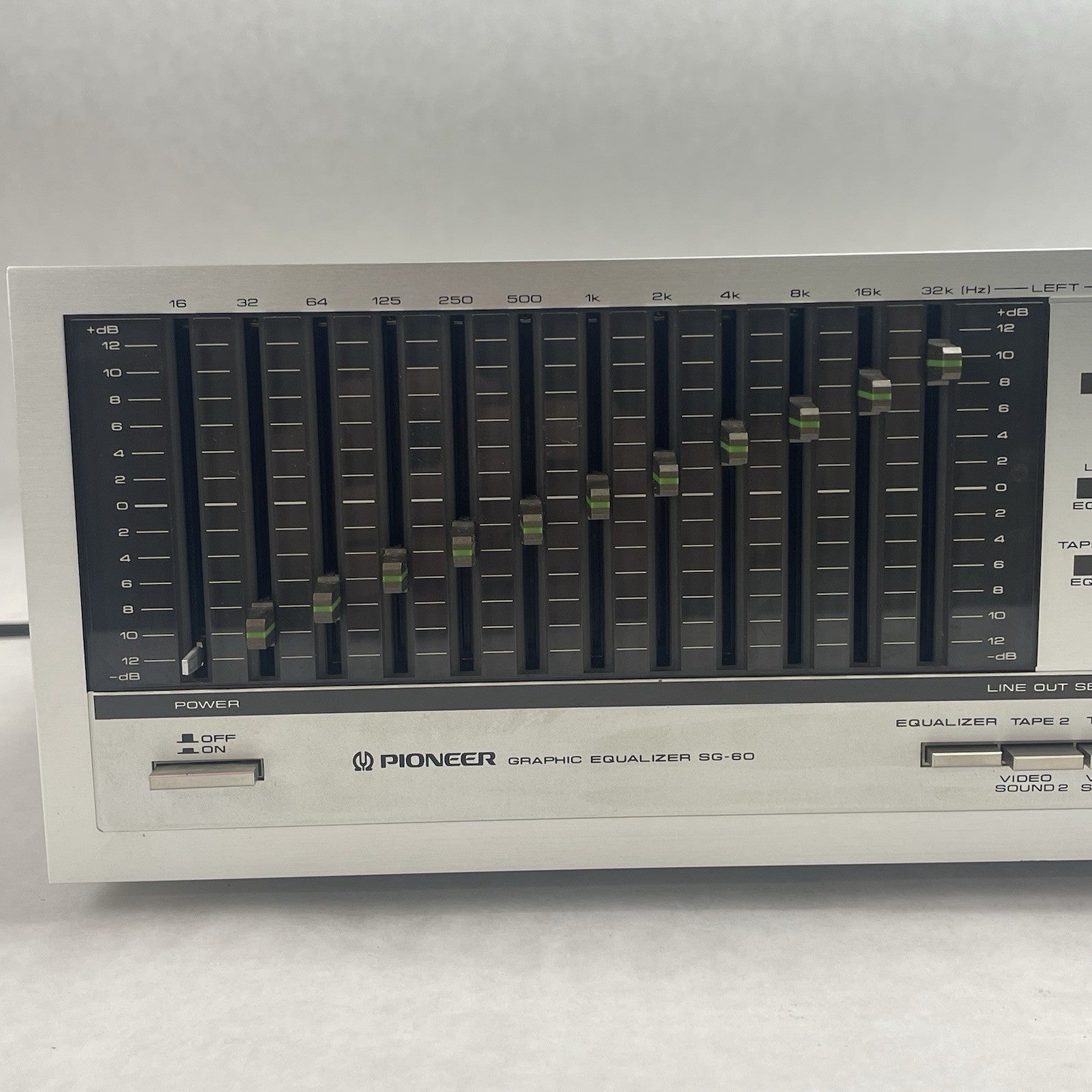 Pioneer Sg-60 Stereo Graphic Equalizer Tested2
