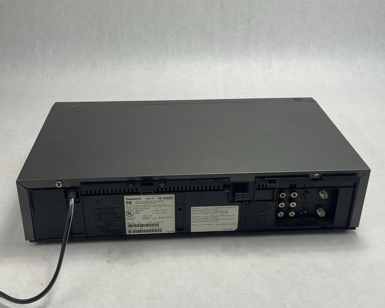 Panasonic Blue Line PV-VS4820 Omnivision Missing Faceplate Tested Working