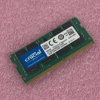 Crucial CT16G4SFD824A.C16FE 16 GB DDR4-2400 SO-DIMM Laptop Memory RAM
