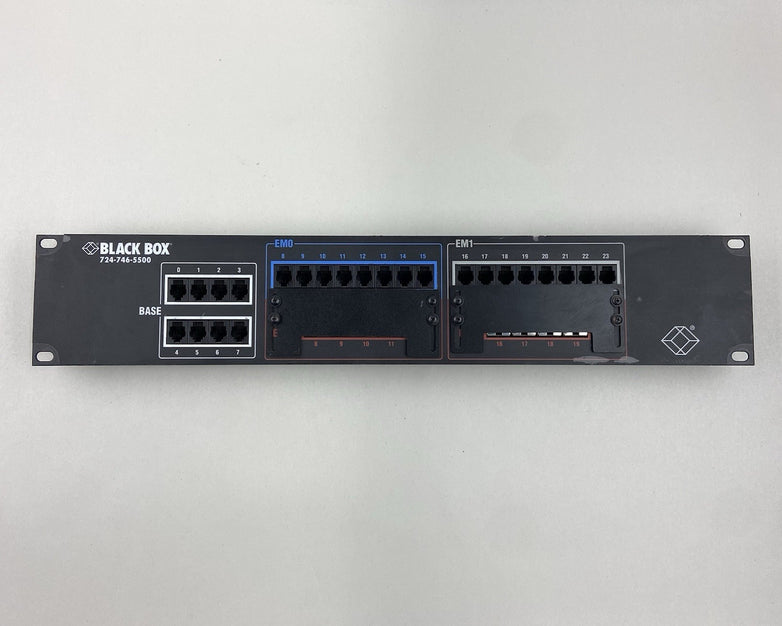 Black Box VNMSCOM1A JPM2194A Distribution Panel for Cisco Router High Density