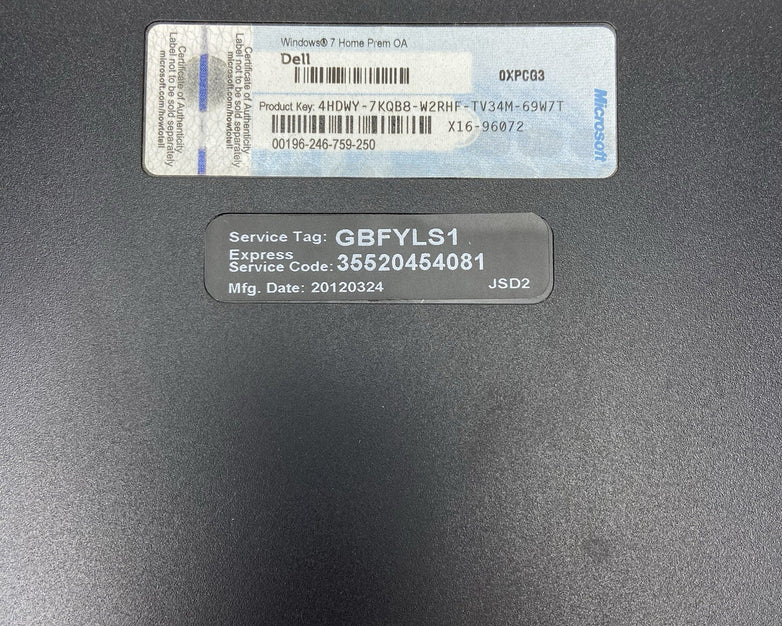 Dell XPS 8300 MT Intel Core i5-2320 3GHz 4GB RAM No HDD No OS R6450