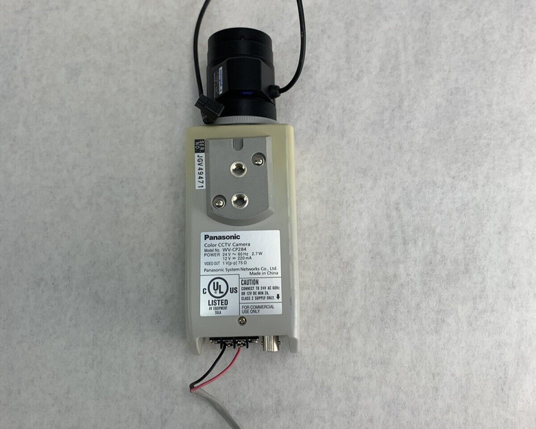 Panasonic WV-CP284 Color CCTVV Camera