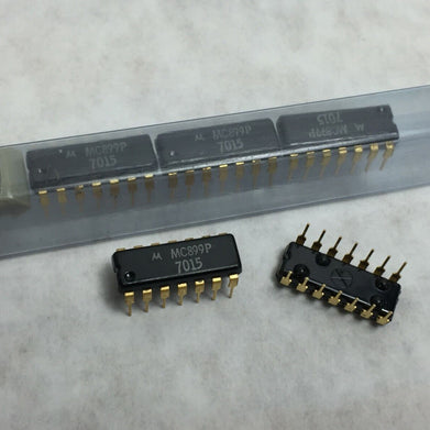 Motorola MC899P 14 Pin Gold Dip IC (Lot of 5)