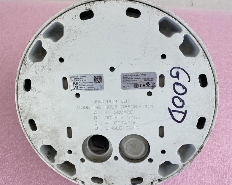 AXIS 0482-501-01 Vandal resistant P3343-VE 6MM POE network security camera