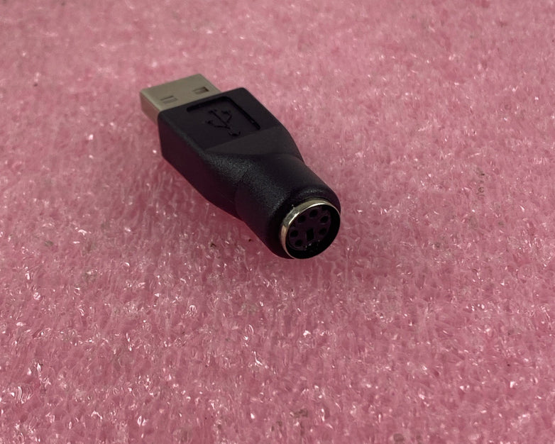 USB Male To PS/2 MD6 Adapter Connector For Keyboard Mouse Converter Lot of 8