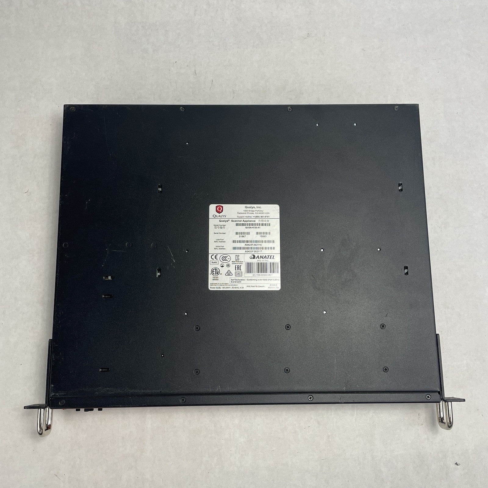 Qualys QGSA-4120-A1 Vulnerability Scanner Tested & Reset No Hard Drive14