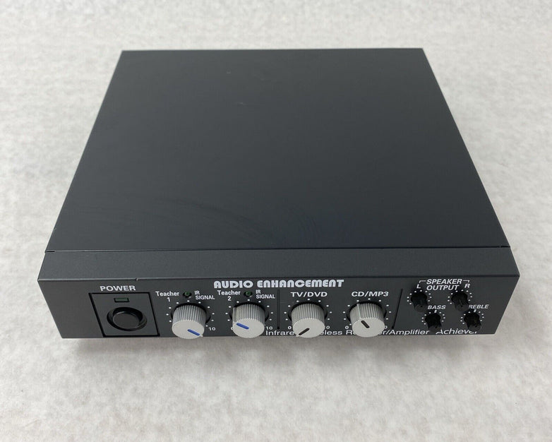 Audio Enhancement CAE-20W Infrared Wireless Receiver Amplifier Achiever - Tested
