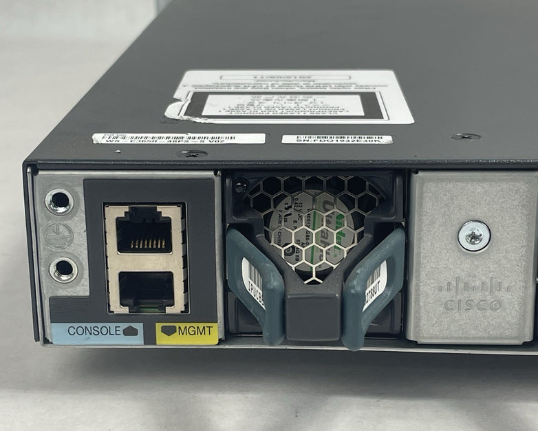 Cisco WS-C3650-48PS-S V02 Tested & Reset 1X PSU