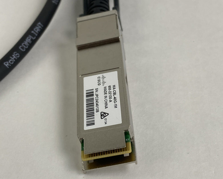 Cisco MA-CBL-40G-1M Stacking Cable Lot of 4