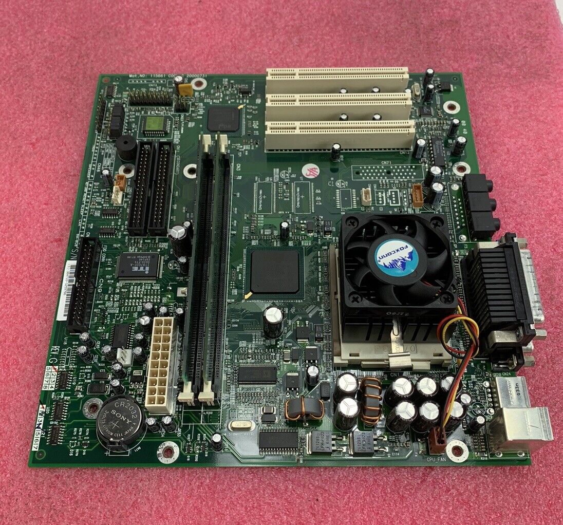 S 304733-S259766 Motherboard Intel Celeron 512MB RAM with I/O Shield