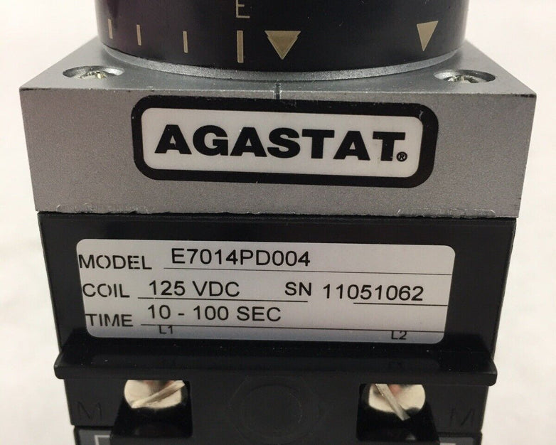 Tyco E7014PD004 Agastat 4 pole timing relay