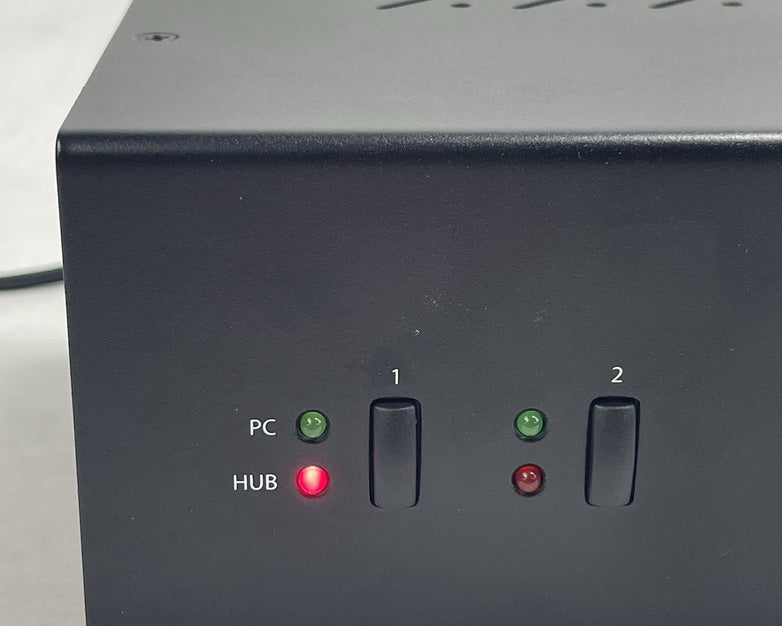 StarTech.com P2DD46A2-KVM-SWITCH 2-Port Dual-Monitor Power Tested