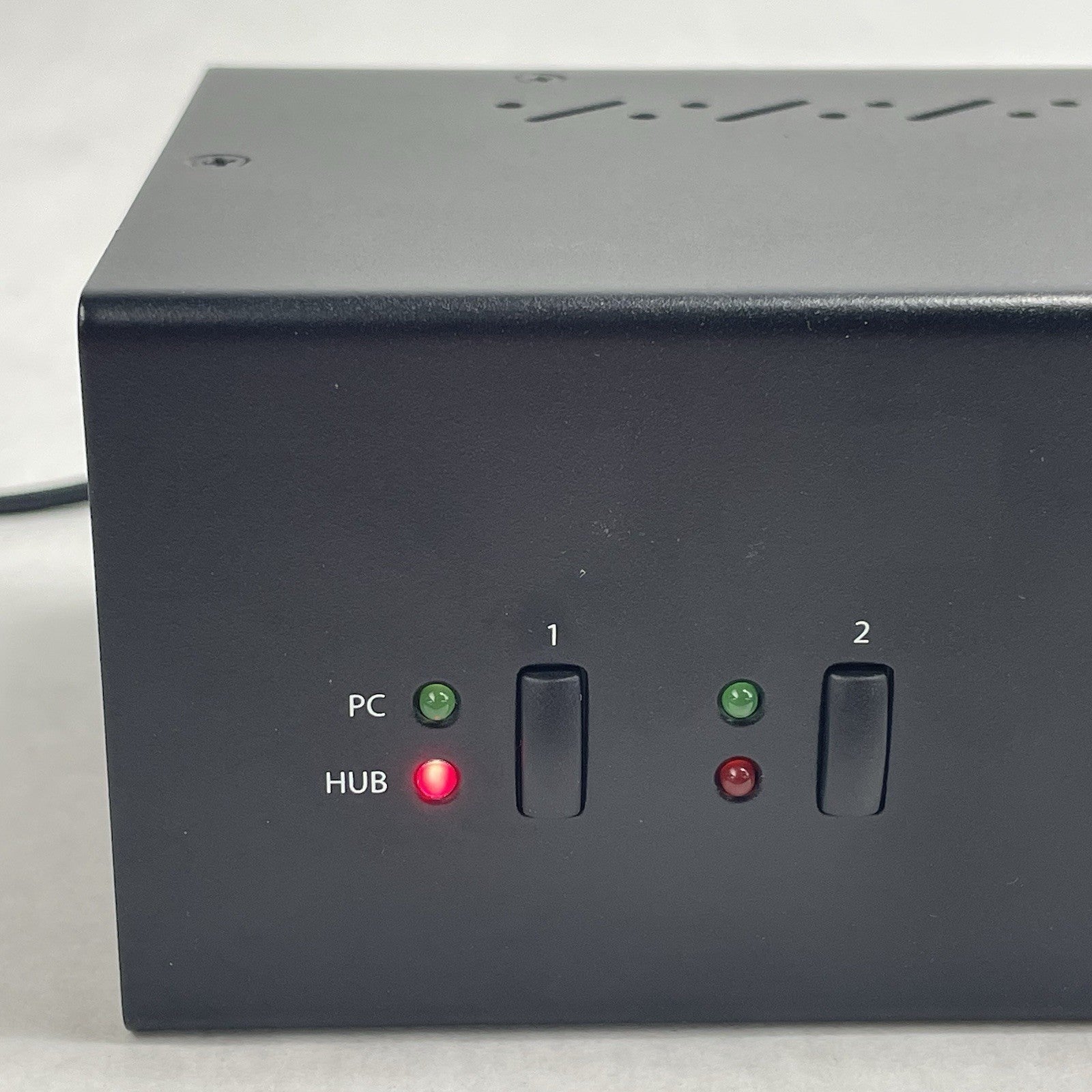 StarTech.com P2DD46A2-KVM-SWITCH 2-Port Dual-Monitor Power Tested3
