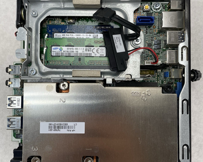 HP EliteDesk 800 G1 Micro i5-4590T 2.00 GHz 8 GB RAM No SSD/OS/AC - Bad USB