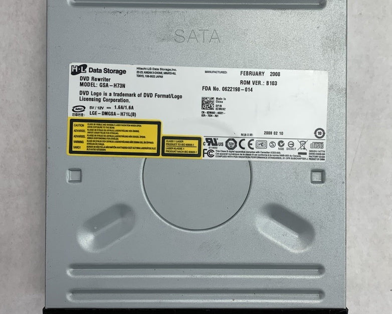 HL Data Storage GSA-H73N DVD Rewriter