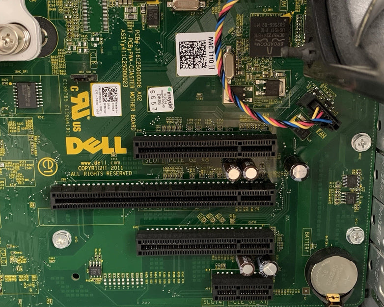 Dell PowerEdge T110 II Tower Xeon E3-1230 3.3 GHz 3 GB RAM No OS No HDD