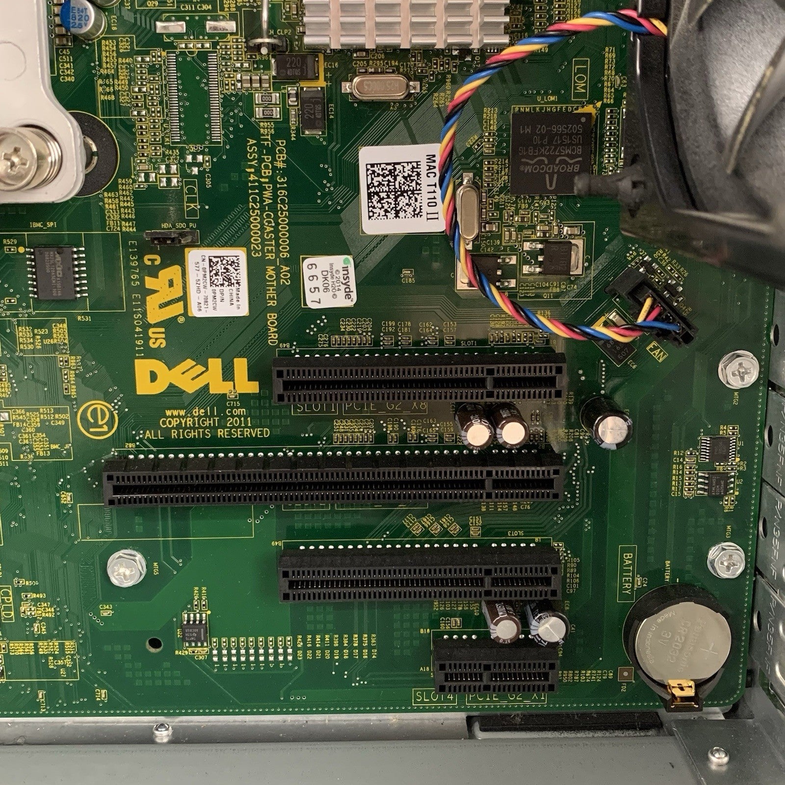 Dell PowerEdge T110 II Tower Xeon E3-1230 3.3 GHz 3 GB RAM No OS No HDD14