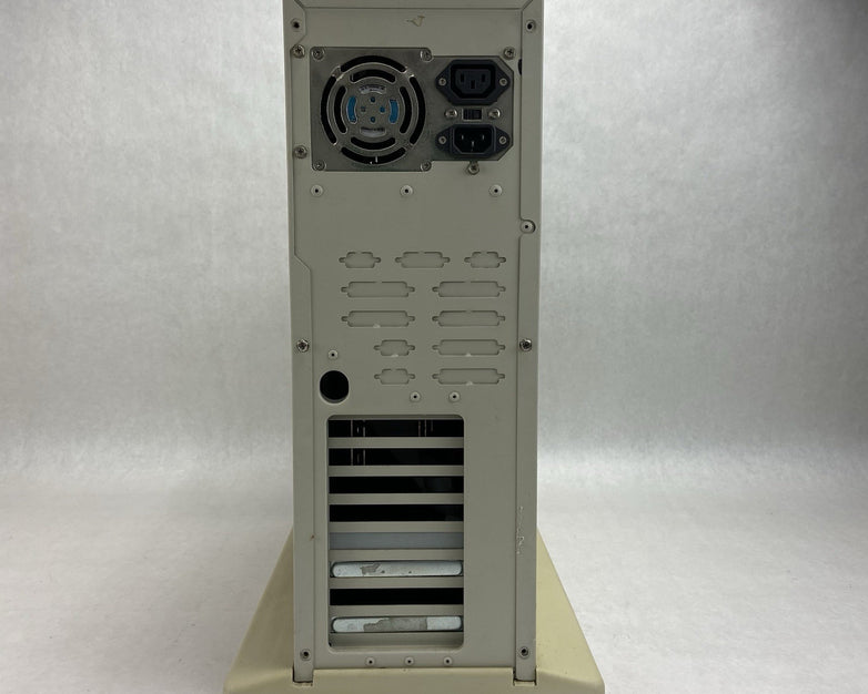 Unbranded Vintage Beige AT Mid Tower Computer Case Power Win 220A 220W PSU