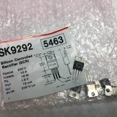 NOS  RCA SK9292 Silicon Controlled Rectifier  Lot of 5