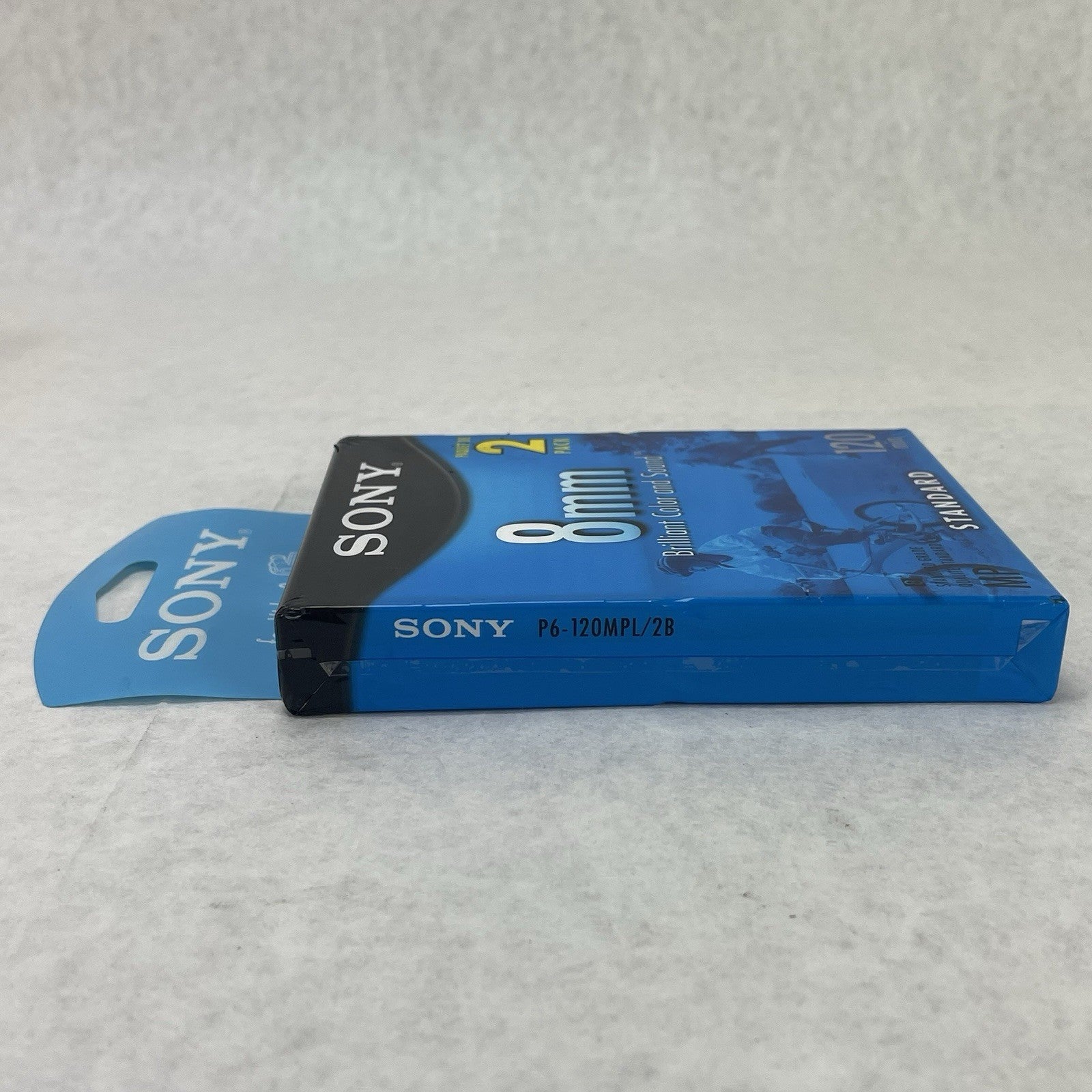 Sony 8mm Set Of 2 Videocassettes. Standard Grade P6-120MPL/2B. New Sealed7
