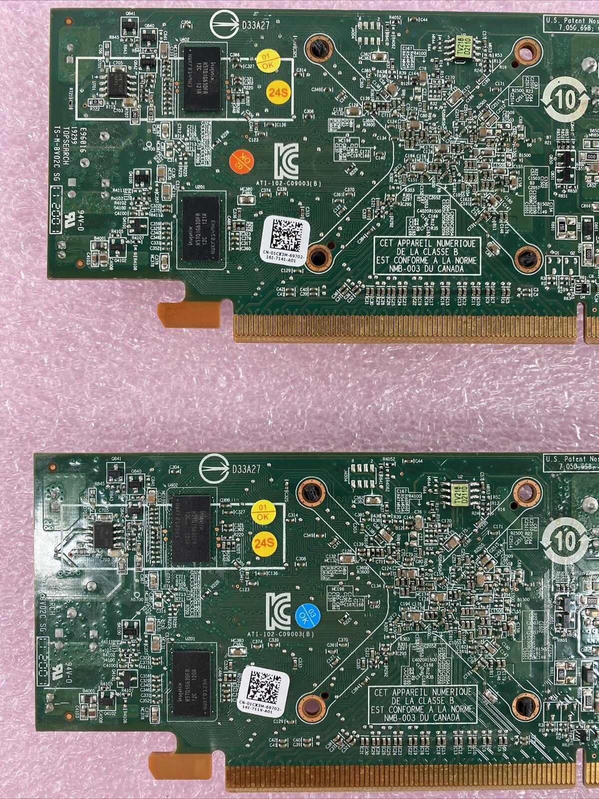 Dell 01CX3M 512MB ATI Radeon HD6350 DMS-59 Video Cards 109-C09057-00 (Lot of 6)