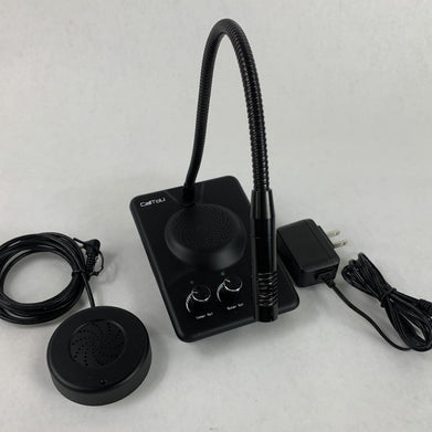 CallToU Intercom Microphone w/ AC Adapter & Wired Speaker