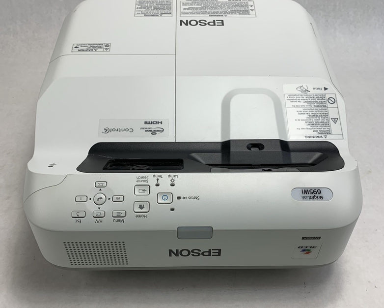 Epson PowerLite 695Wi H740A LCD Lamp Projector 1046 Lamp Hours - No Remote