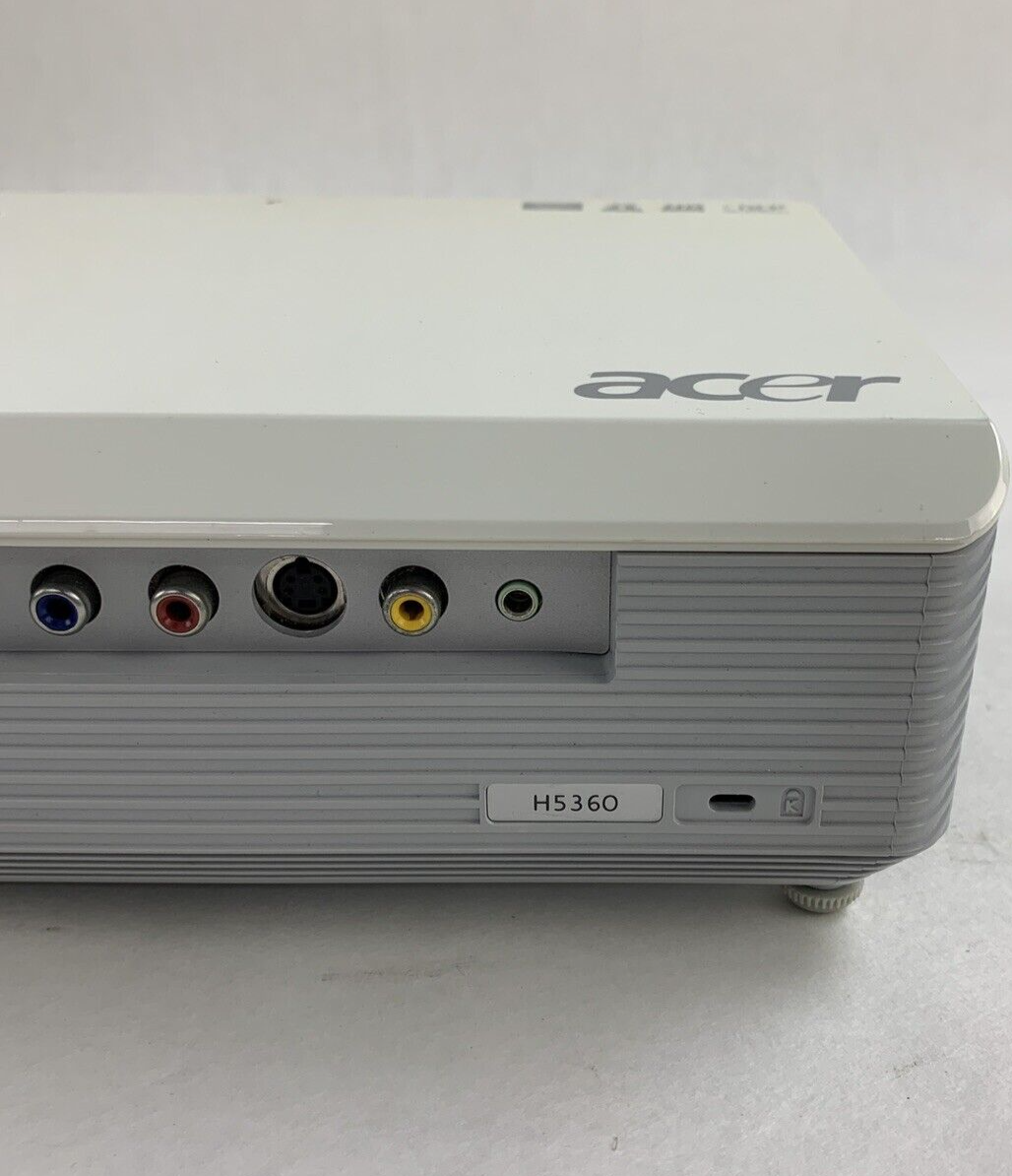Acer H5360 DLP Projector Tested Powers Displays Has Bad Fans and Parts Repair