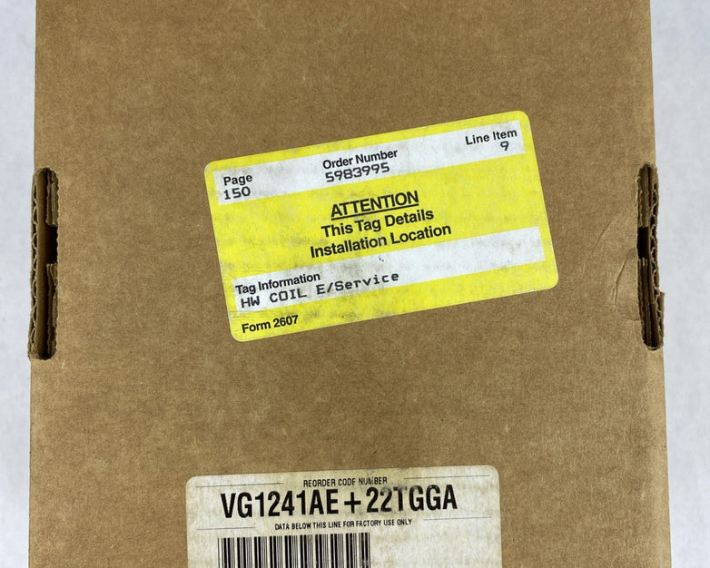 Johnson Controls VG1241AE + 22TGGA 1/2" 2W Ball Valve