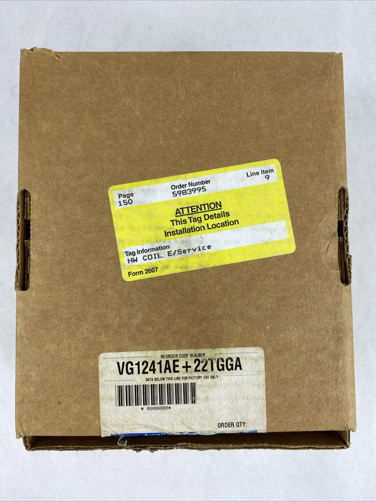 Johnson Controls VG1241AE + 22TGGA 1/2" 2W Ball Valve1
