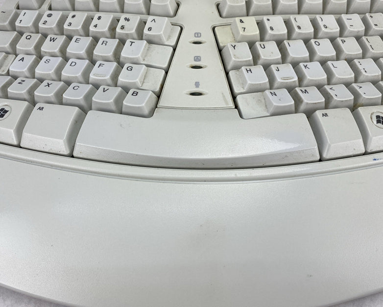 Microsoft X08-73009-01 Ergonomic Wired Keyboard w/ USB Adapter - Tested