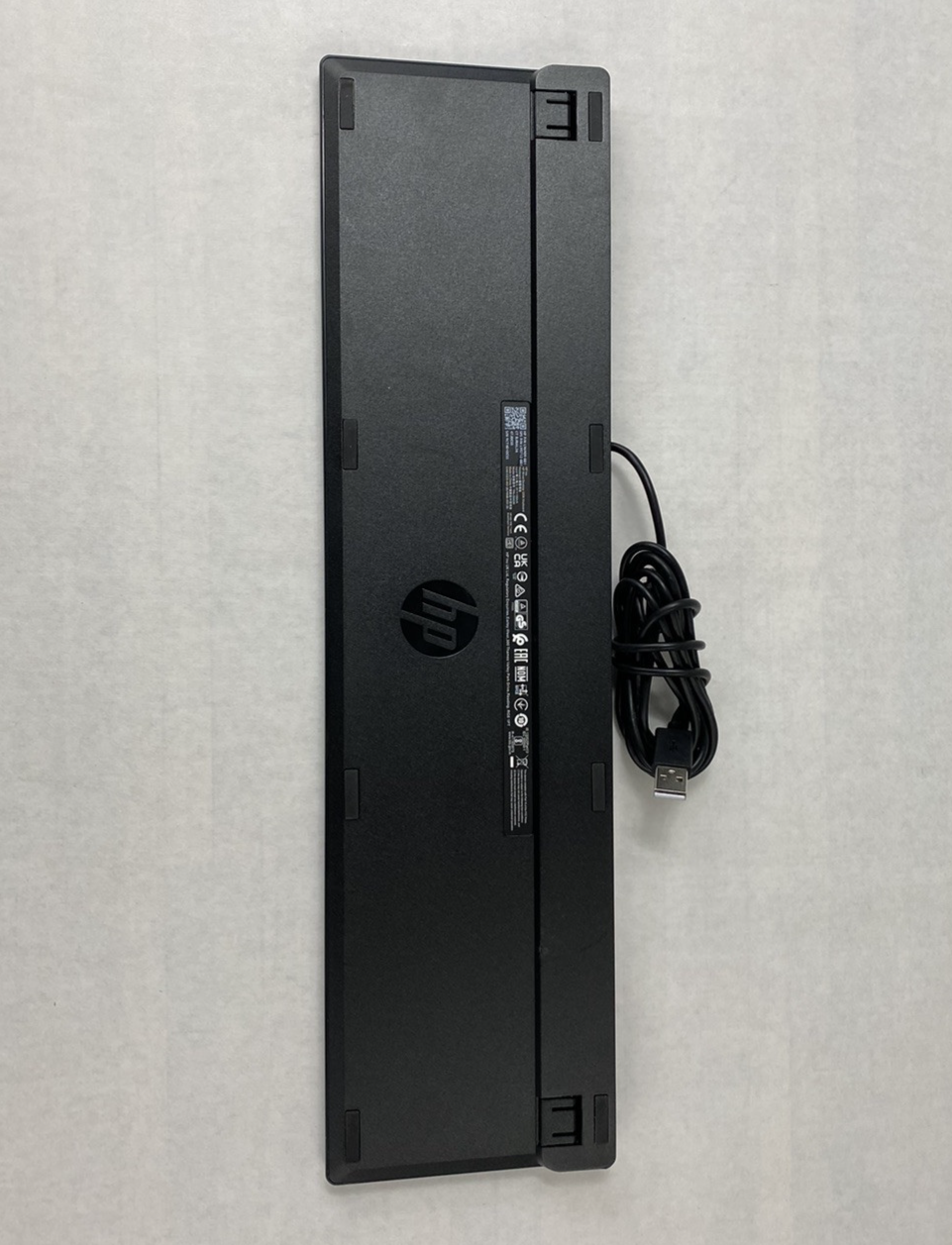 Lot of 2 HP 320K TPA-D002K Wired Desktop USB Keyboard Tested