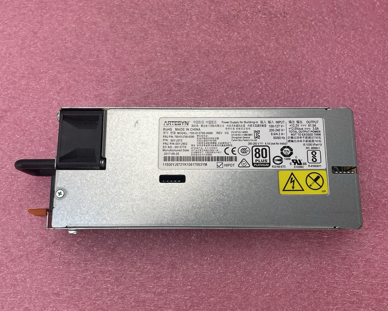 Artesyn 700-013700-0000 750W Power Supply 80 Plus Platinum