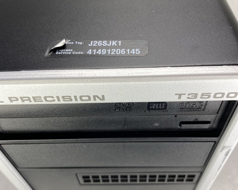 Dell Precision T3500 MT Intel Xeon W3520 2.67GHz 16GB RAM No HDD No OS