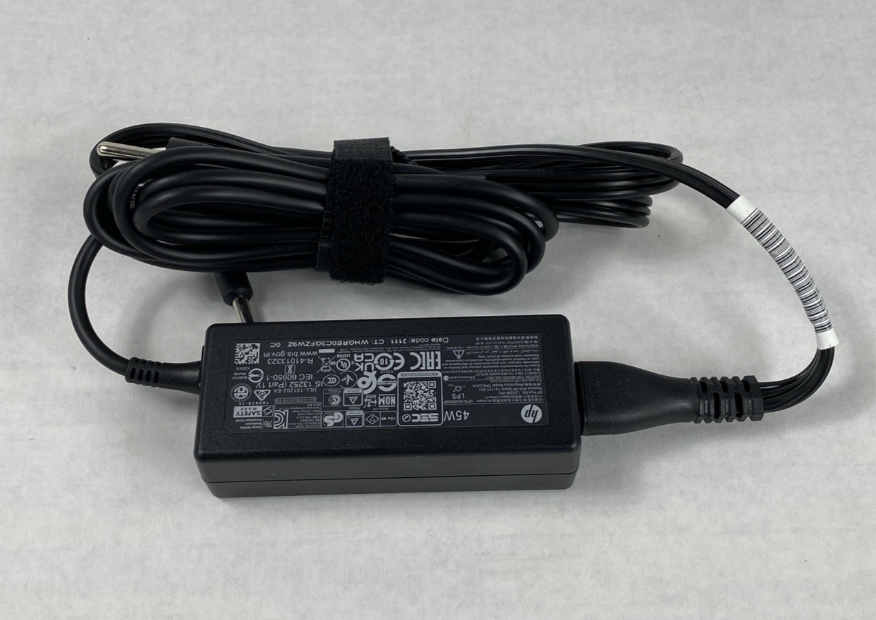 HP TPN-CA14 L25296-002 45W 19.5V 2.31A AC Adapter Blue Tip (Lot of 5)