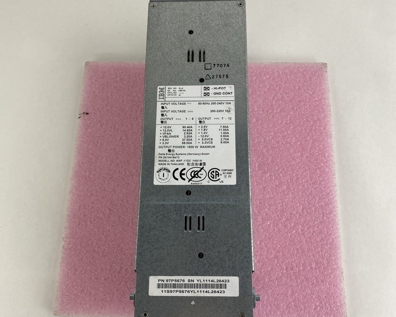 IBM Delta S-L4 1500W Switching Power Supply lot of 2