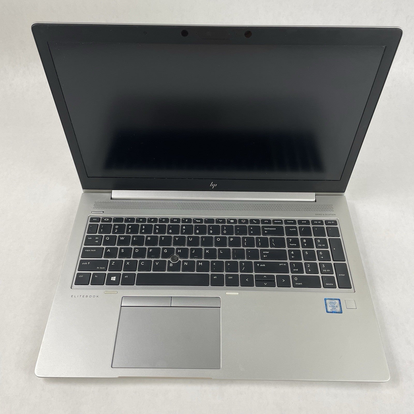 HP EliteBook 850 G6 15.6" i5-8365U 1.60 GHz 8GB RAM No SSD/OS/AC - Scratched Key1