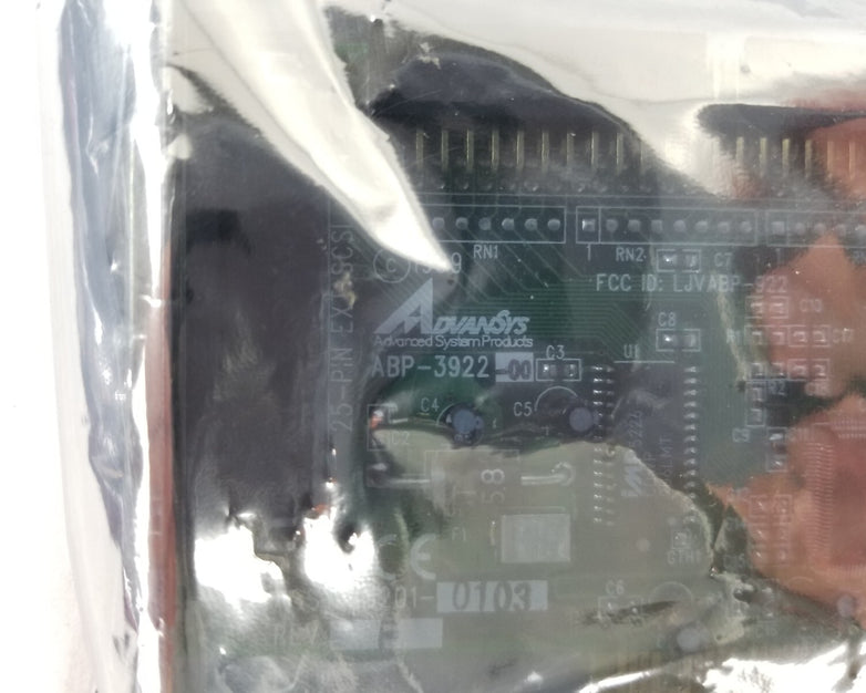 Advansys PCI SCSI Controller Card ABP-3922-00 ASSY: 3201-0103 Rev F