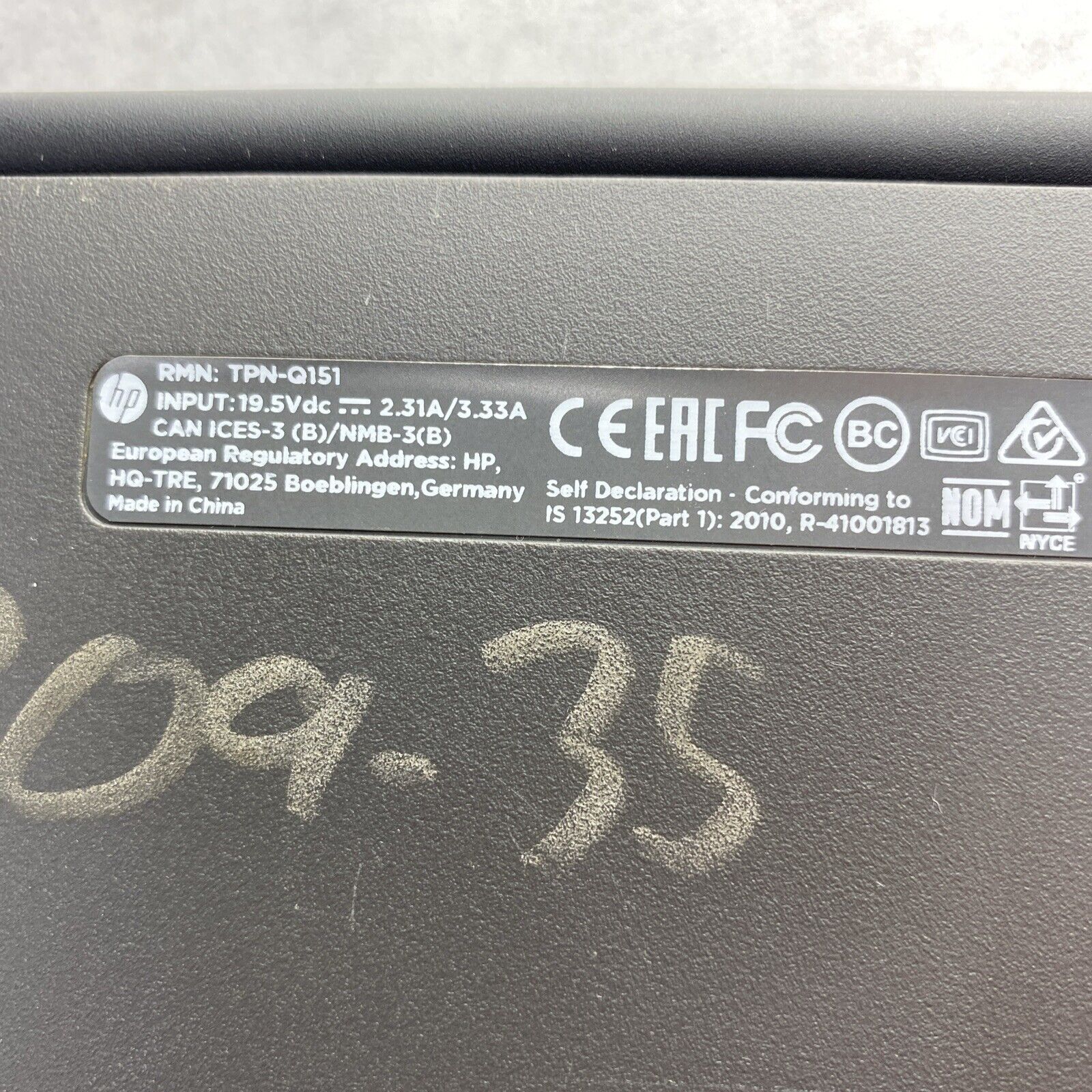 HP Chromebook 11 G4 EE Intel Celeron N2840 2.16GHz 4GB RAM 16GB SSD W/AC Adapter