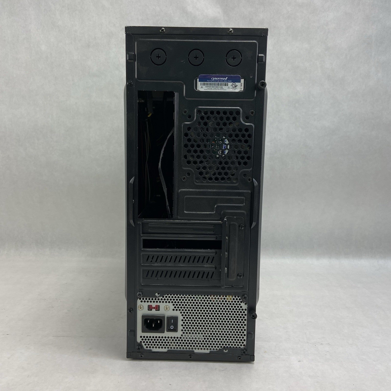 CybertronPC Evoke-GT7 MATX Mini Tower Computer Case Power Man IP-S350CQ2-0 H 3504