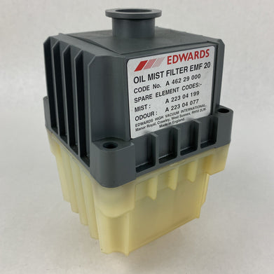 Edwards EMF20 Vacuum Pumps Vacuum Oil Mist Filter & Odor Filter Element Drained