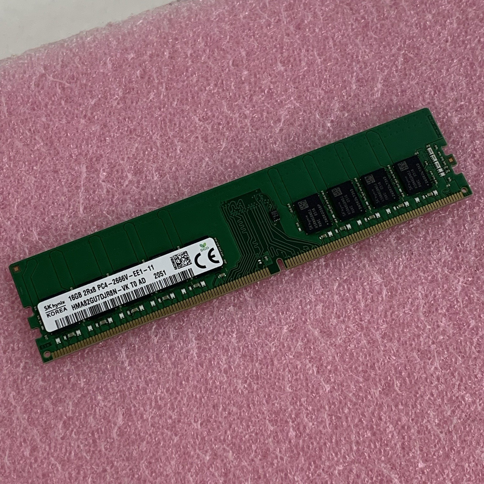 SK Hynix HMA82GU7DJR8N-VK 16 GB DDR4 ECC UDIMM Server Memory RAM0
