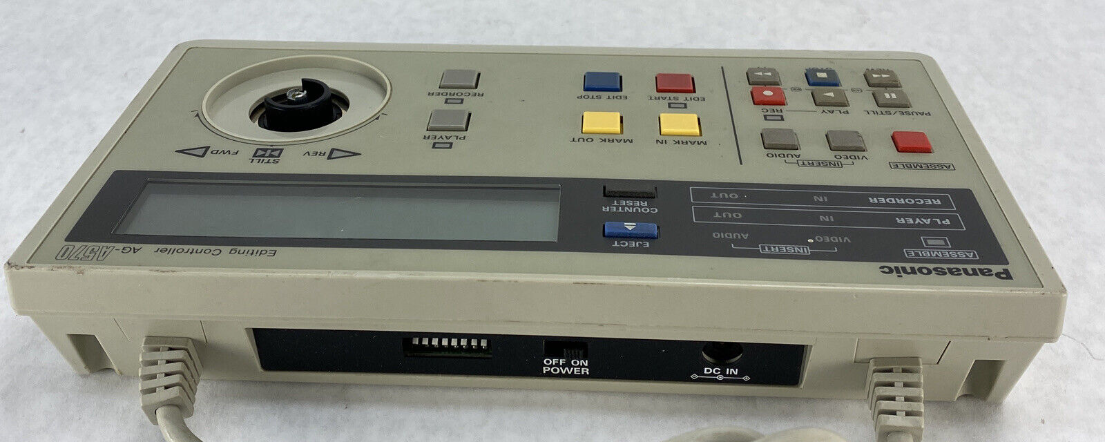 Panasonic AG-A570P Editing Controller NO PSU