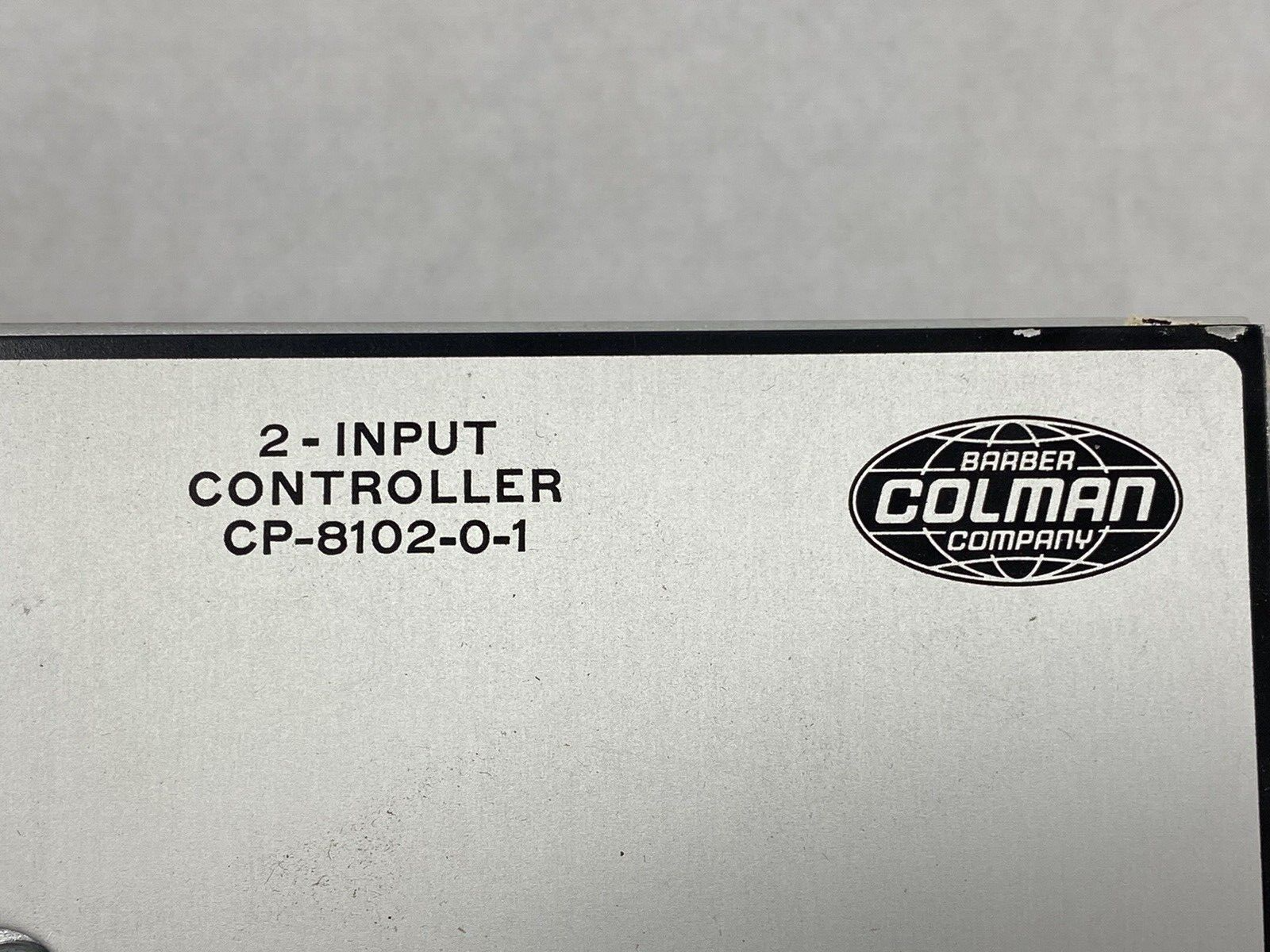 Barber Coleman CP-8102-0-1 2-Input Controller