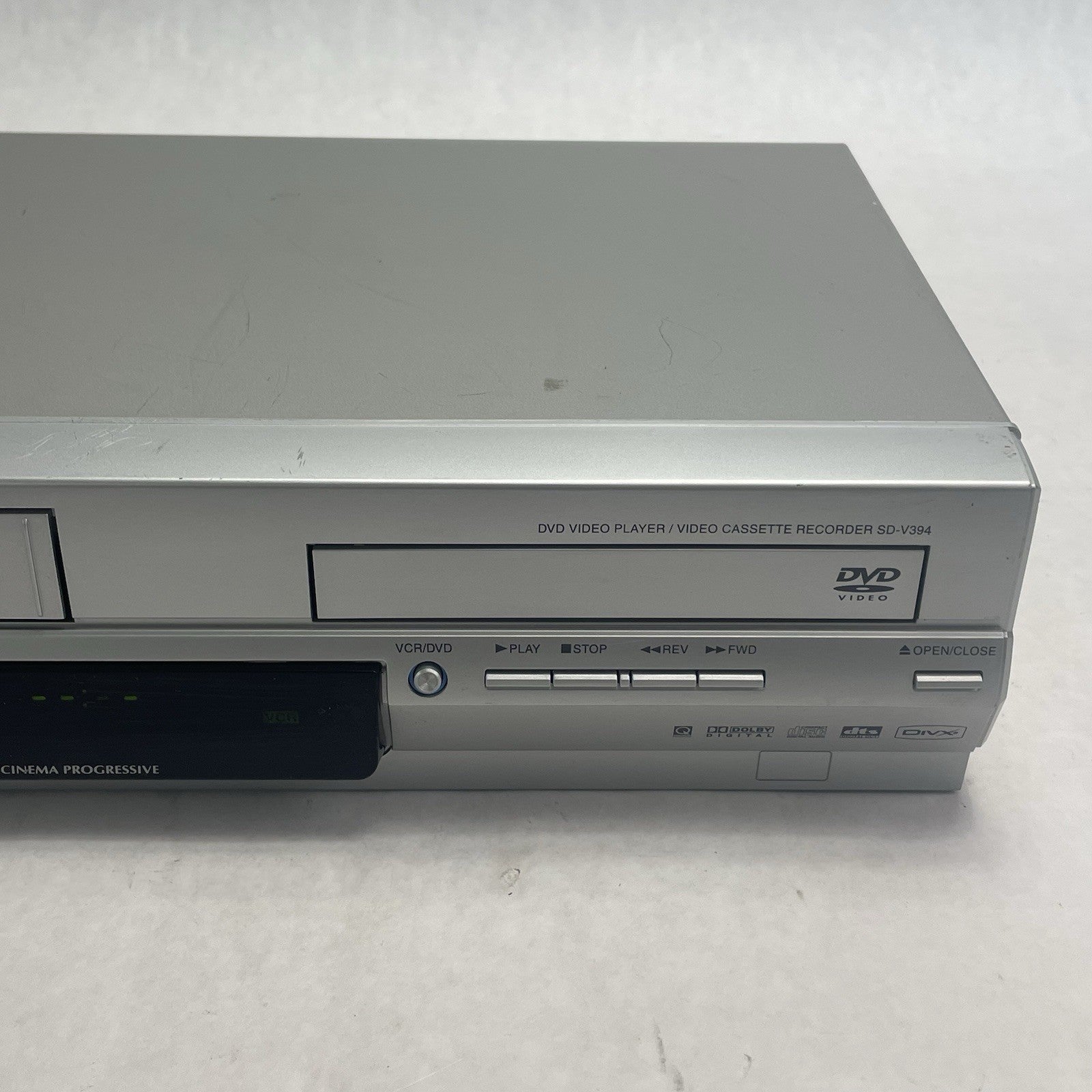 Toshiba DVD/VCR VHS Hi Fi Deck Model SDV394SU  Tested4