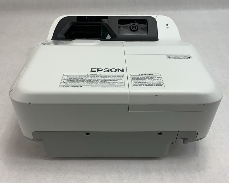 Epson PowerLite 695Wi H740A LCD Lamp Projector 2757 Lamp Hours - No Remote