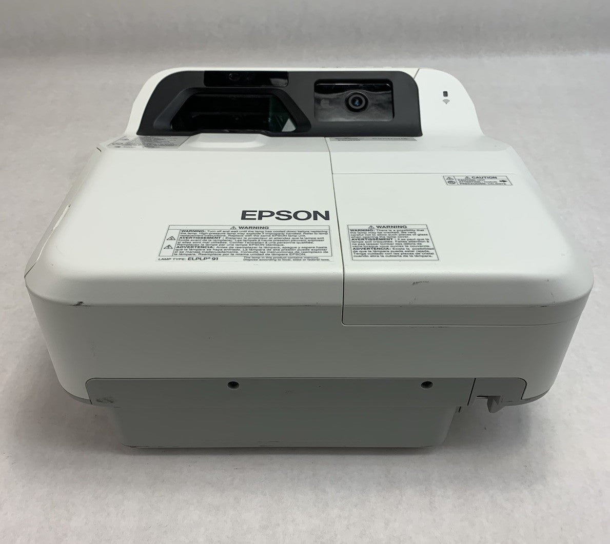 Epson PowerLite 695Wi H740A LCD Lamp Projector 2757 Lamp Hours - No Remote1