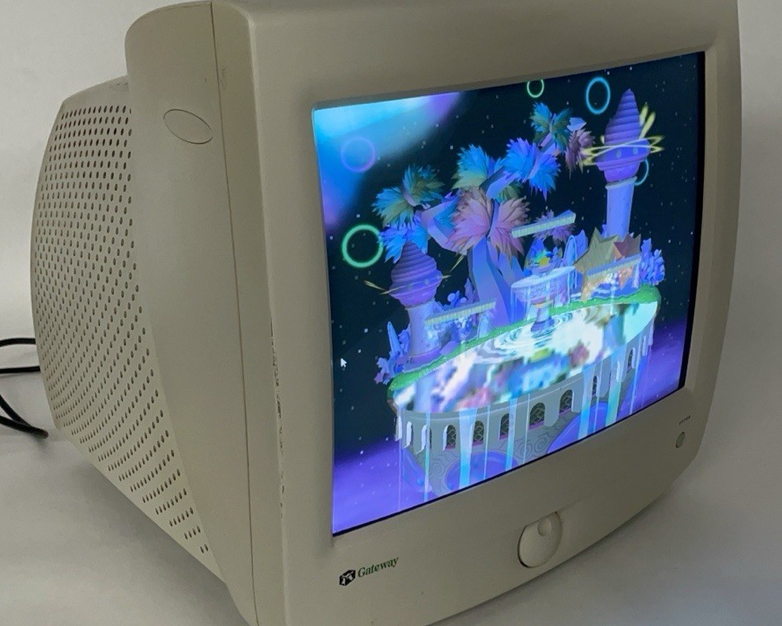 Gateway EV700B 16" 85hz 1024x768 VGA CRT Monitor - Tested